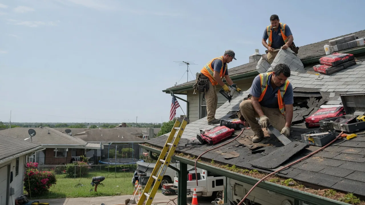 Roof Repair in Lake Dallas, TX near me